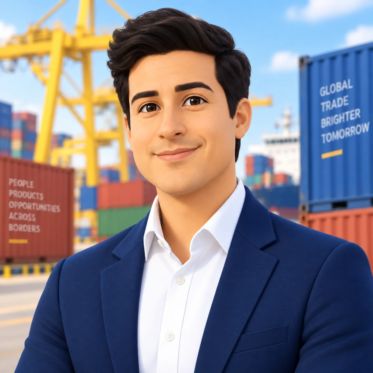 Retrato ilustrado de Exportberto